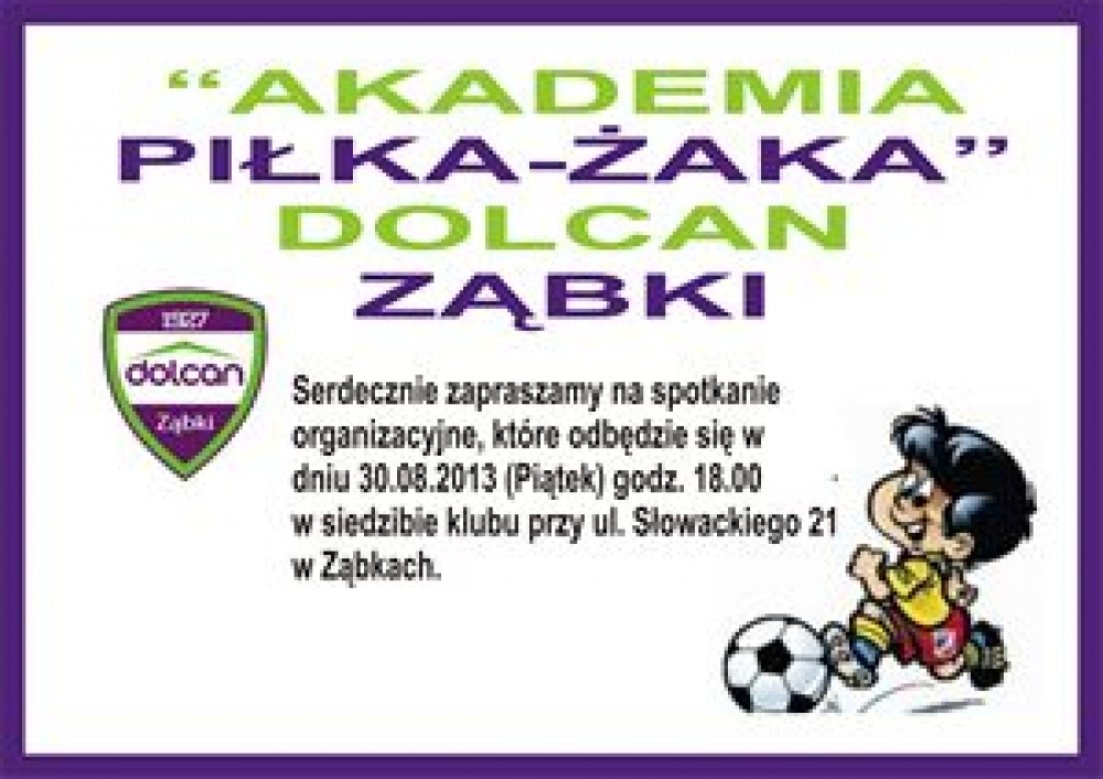 AKADEMIA PIŁKA - ŻAKA