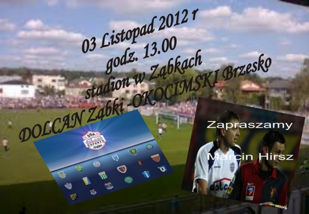"ZAWSZE RAZEM" -  zaproszenie na mecz z Okocimski KS Brzesko