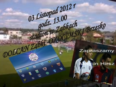 "ZAWSZE RAZEM" -  zaproszenie na mecz z Okocimski KS Brzesko