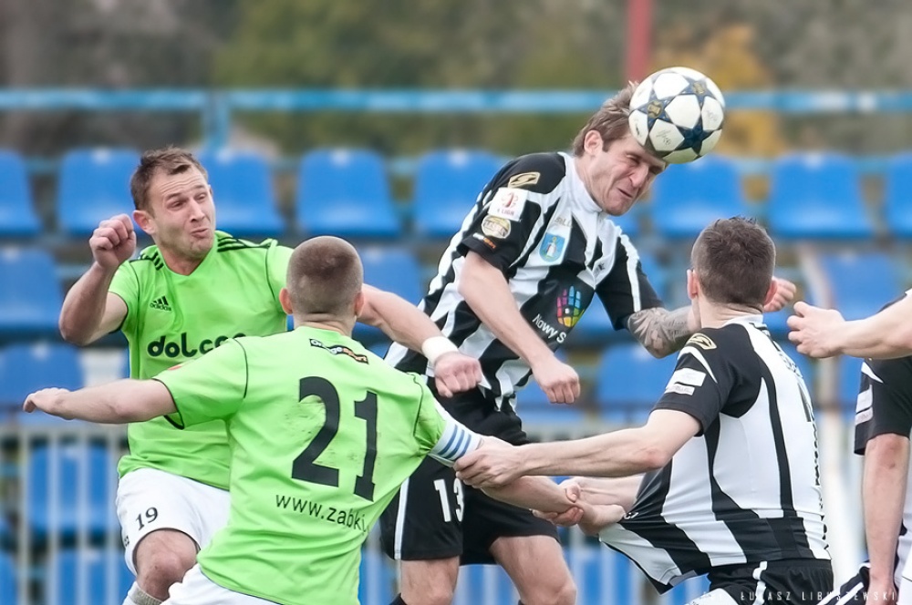 Fotorelacja: Dolcan Ząbki - Sandecja Nowy Sącz