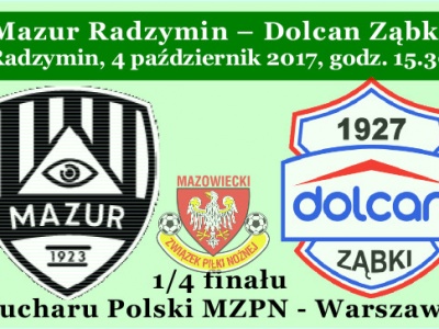 PIŁKA TO PROSTA GRA - przed 1/4 finału w okręgu warszawskim
