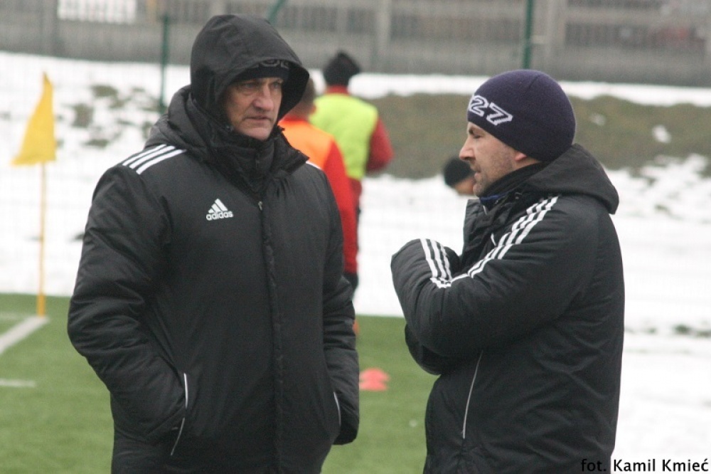 "Oba zespoły będą się liczyć w walce o awans" - trenerzy po meczu Arka Gdynia - Dolcan Ząbki