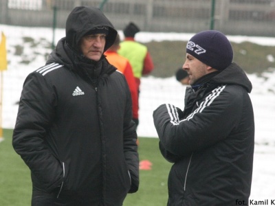 "Oba zespoły będą się liczyć w walce o awans" - trenerzy po meczu Arka Gdynia - Dolcan Ząbki