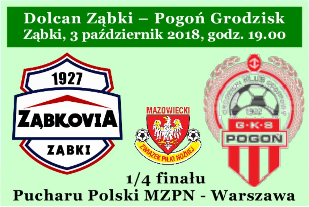 PIŁKA TO PROSTA GRA  – przed 1/4 finału PP w okręgu warszawskim