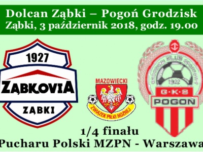 PIŁKA TO PROSTA GRA  – przed 1/4 finału PP w okręgu warszawskim