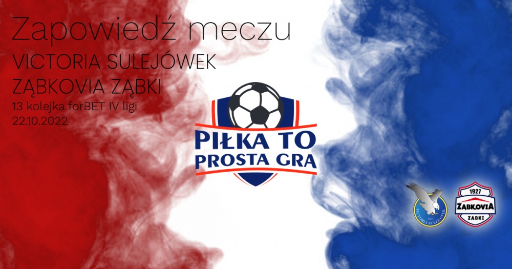 Zapowiedź meczu: PIŁKA TO PROSTA GRA – przed 13 kolejką