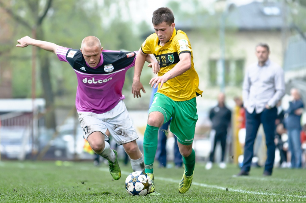 Skrót meczu GKS Katowice - Dolcan Ząbki