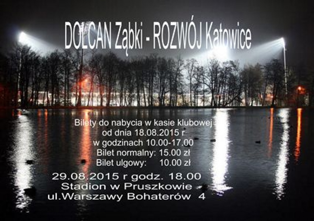 DOLCAN Ząbki - ROZWÓJ Katowice