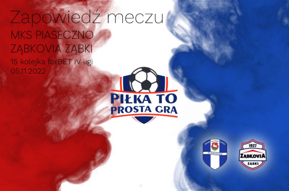 Zapowiedź meczu: PIŁKA TO PROSTA GRA – przed 15 kolejką